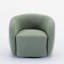 Upholstered Teddy Swivel Armchair-1467389330