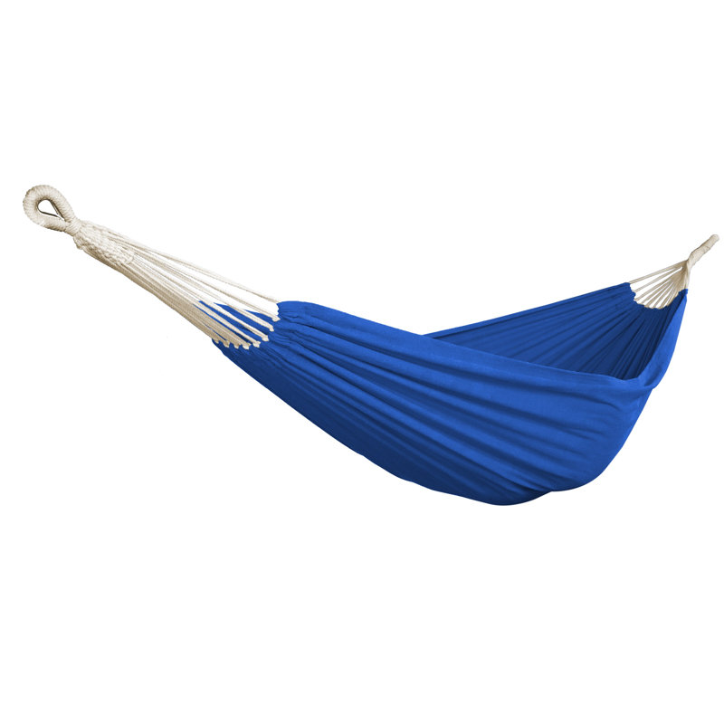 Hamac pour arbre de suspension Mathis, H 1 po x l 60 po x P 75 po, Bleu / vert