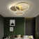 Assael Ceiling Light 3-Light 50cm LED Flush Mount with Remote Control