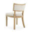 Ensemble de 2 chaises avec coussins moelleux et pieds en bois-852995707