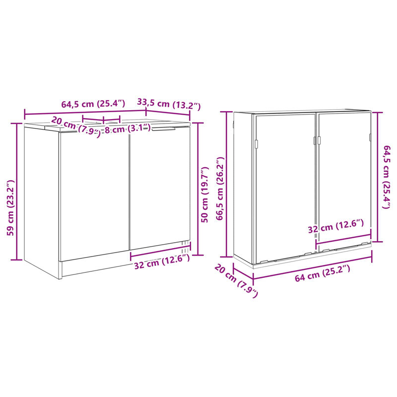 Bathroom Furniture Suite