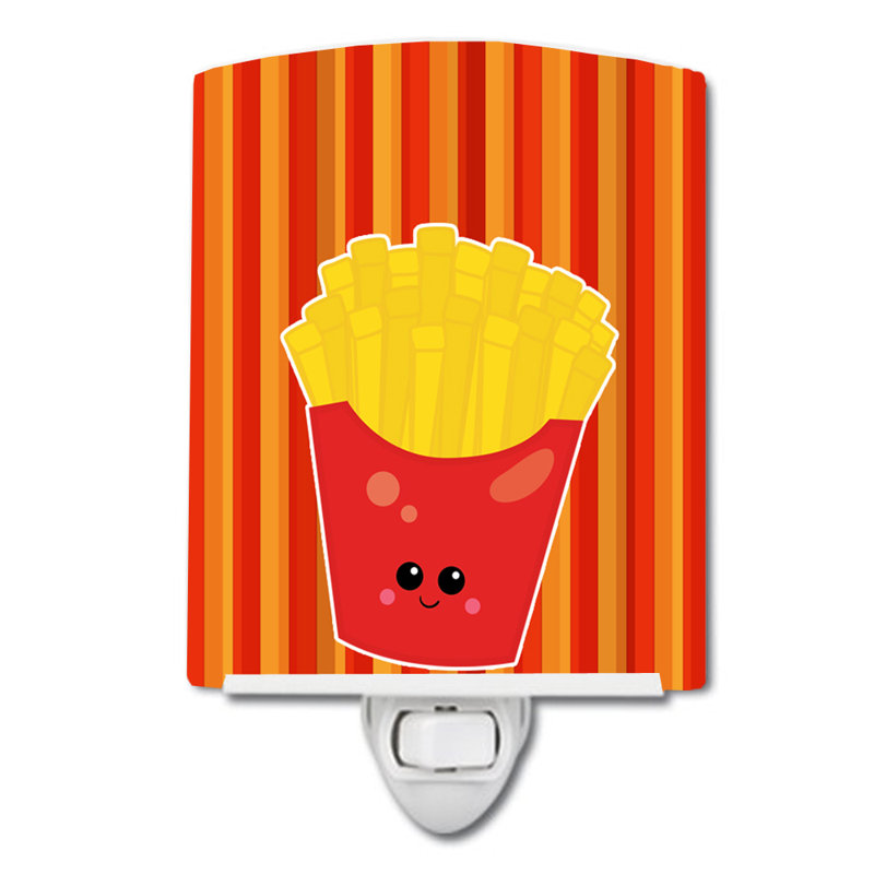 Éclairage de nuit en céramique french frites