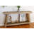 Natural Luxe A-frame Console Table