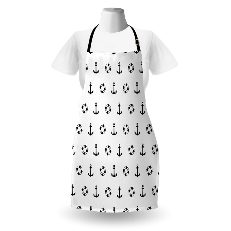 No Pattern Bib Apron
