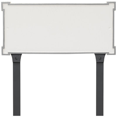 New Yorker 2-Line Lawn Address Sign