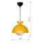 Metal Body Dome Single Pendant-102476735