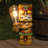 9"H Solar-Powered Tiki Statue with LED Lights