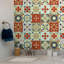 Marjorelle Moroccan Wall Tile Sticker Set 15cm x 15cm PVC-1873856859