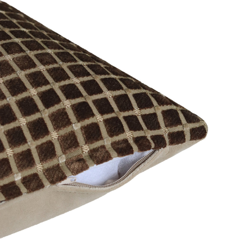 Housse de coussin Bonito, Chocolat