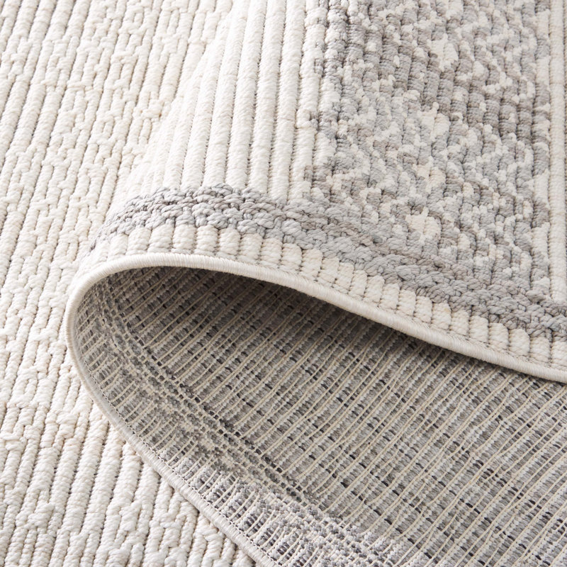 Msr1908 Martha Stewart Serenity Performance Chevron Rug, Rectangle 5'3" x 7'6"