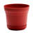 Saturn Traditional Plastic Indoor/Outdoor Round Planter with Saucer-297447766-310154102