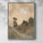 Hillside Walking Path VI Framed Print - Solid Wood-1936431155