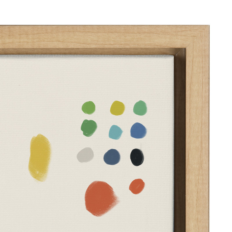 «Zen Garden 1» par Kelly Knaga, reproduction d'art sur toile encadrée