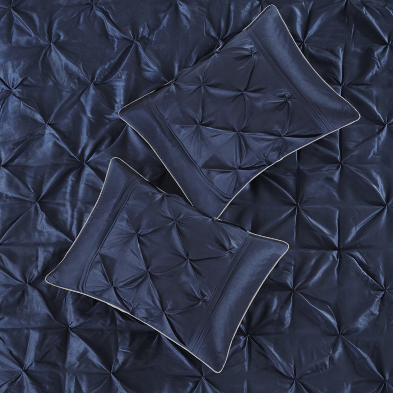 Piece Bedding Sets, Polyester Cal King Tufted Modern Home Comfort