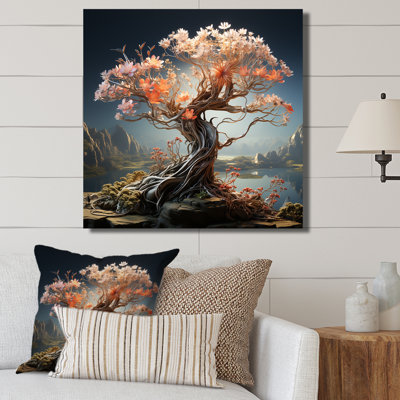 Maman surréelle sérénité tons pastel sur toile