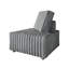 Ensemble de chaises modulaires en velours 6 pièces-1838458395