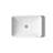 Vox Vitreous China Rectangular Vessel Bathroom Sink with Overflow