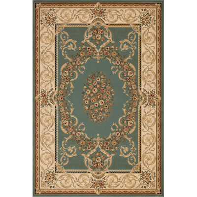 Gorrono Collection Classic Medallion Area Rug