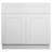 Design House Brookings Unassembled Shaker Sink Base Kitchen Cabinet, White-402571364