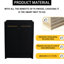 Meuble-lavabo autoportant 24 po - Châtaignier noir avec rangement pratique 24 po
