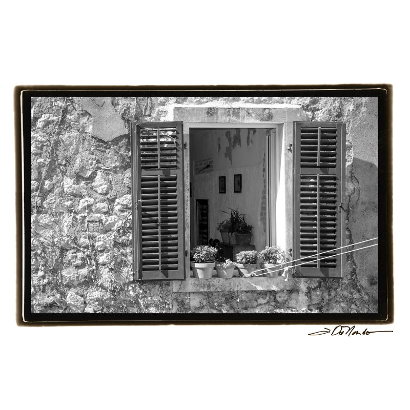 " Window View " by Laura DeNardo, 24" H x 36" W x 1.25" D