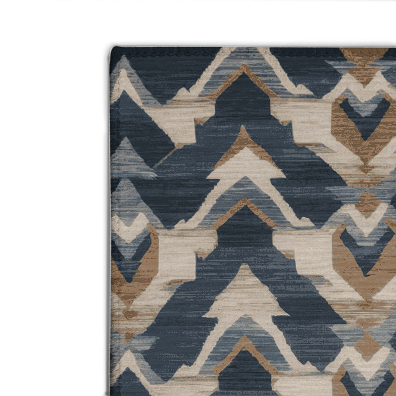 Tapis d'intérieur et d'extérieur gris Persian, Rectangulaire 8 pi x 10 pi