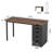 Computer Desk with 5 Drawers-1618757735