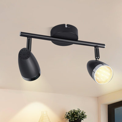 LED ceiling spotlight 2 flame modern 4W warm white 3000K