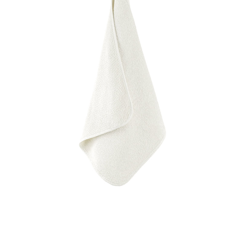 Bee Waffle Waffle Hand Towel, Snow