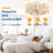20 Inch Farmhouse Caged Ceiling Fan with Light, Remote & APP Control Quiet DC Motor Cement-173473606-172977928