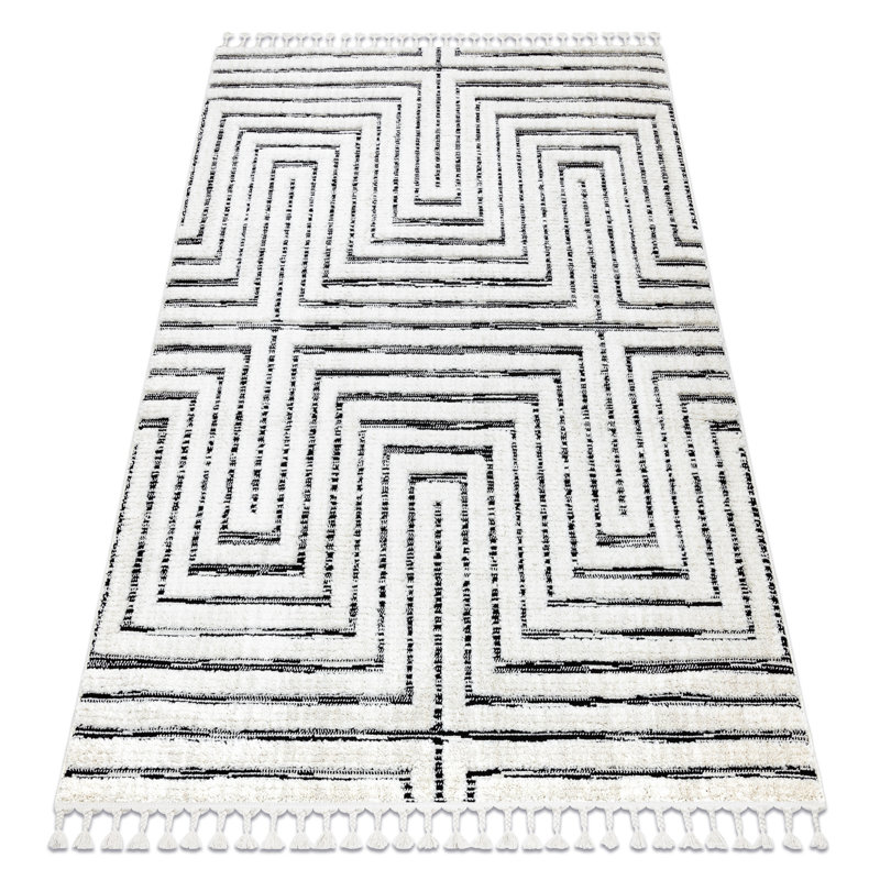 Cianah Geometric Area Rug, Rectangle 160 x 220cm