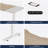 Electric Standing Desk Height Adjustable Desk For Home And Office Computer Table Gaming Desk Modern Luxiury Table 55"   Lift-Up Desk-522659274-522659272