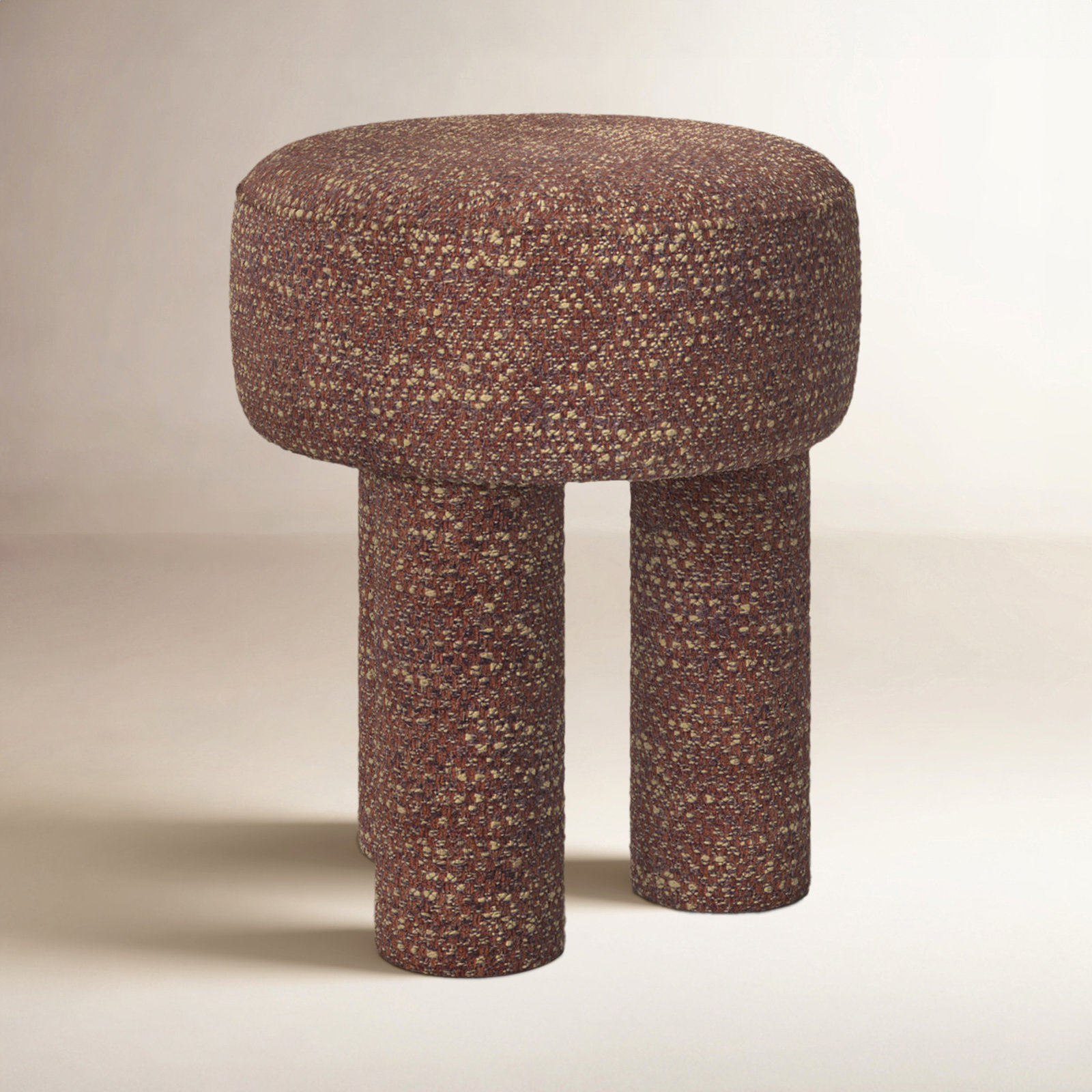 Altan Accent Stool, Brown