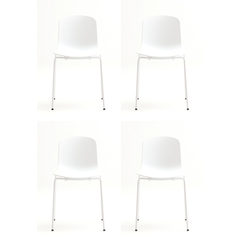 Chaise empilable Holi, Blanc
