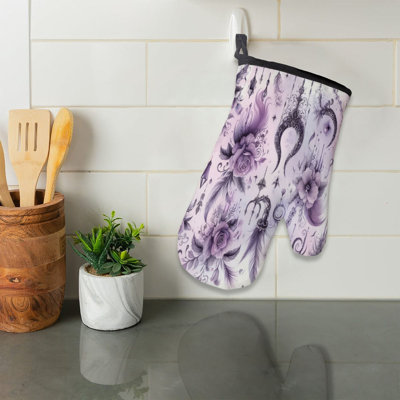 Gentle Goth Oven Mitt Cotton Twill