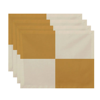 Holiday Brights Polyester Geometric Rectangle Placemat