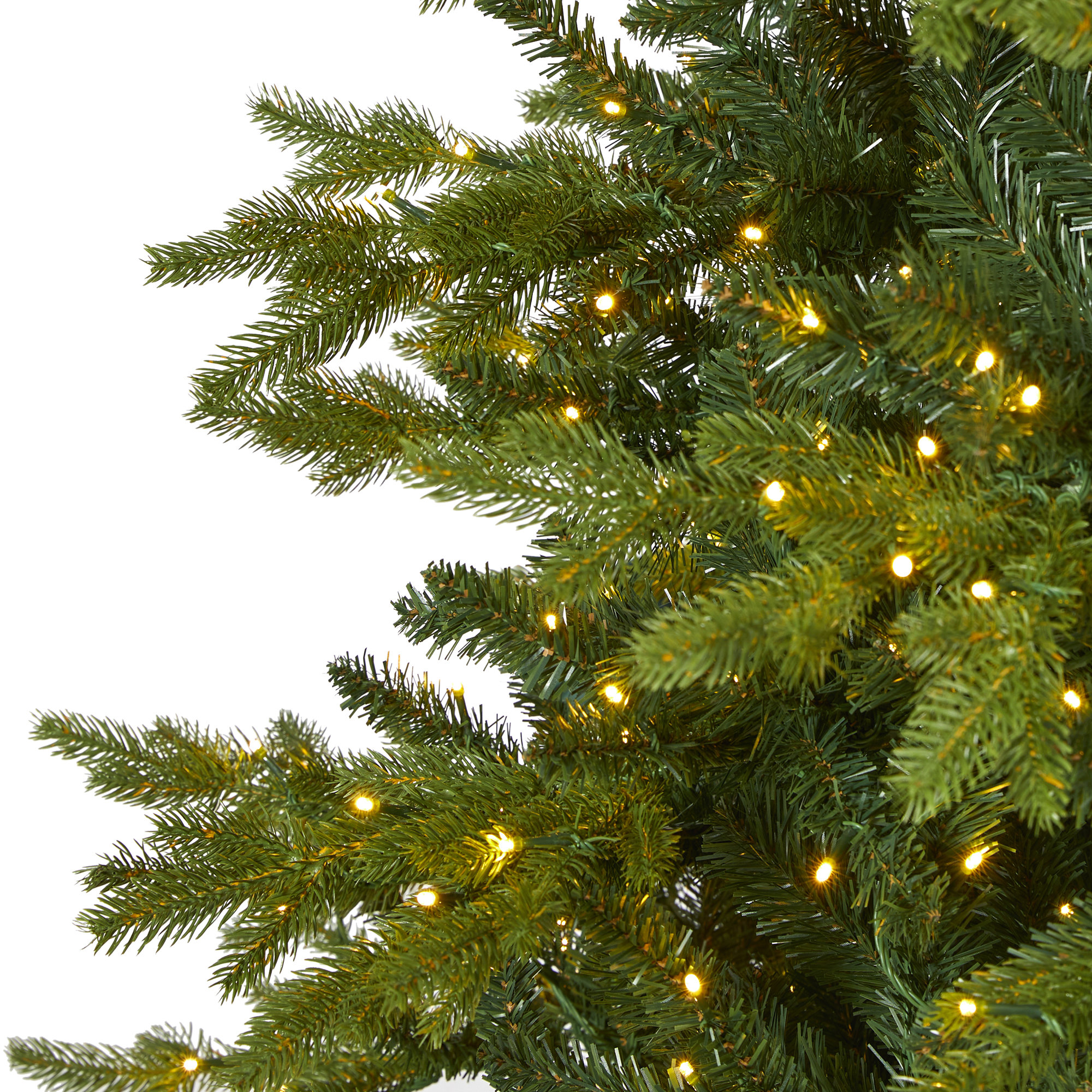 Lighted Artificial Fir Christmas Tree, 10' H