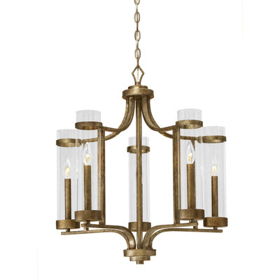Milan 5 - Light Dimmable Classic / Traditional Chandelier