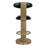Sedes Swivel Upholstered Counter Stool with Metal Frame-61272599