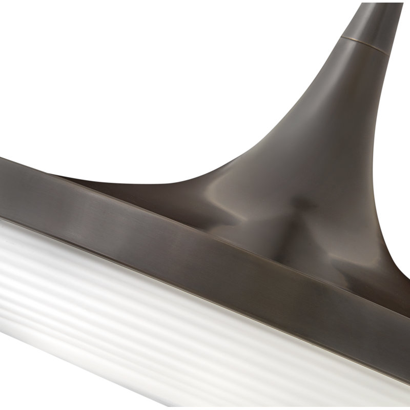 1 - Ligh Bowl LED Pendant, Black Oxide