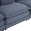 Canapé modulaire moderne de 70,8 pouces avec deux coussins, revêtement en velours côtelé et assise profonde pour un confort ultime-1860564738