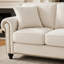 Canapé moderne en chenille avec coussins de soutien et confort de salon compact-1181270249