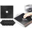 Couvercle de brûleur de cuisinière noir