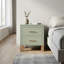 Table de chevet 2 tiroirs Green