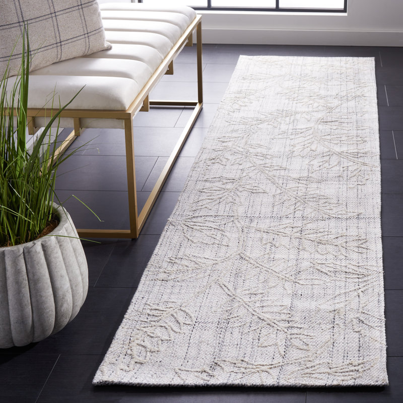 Marbella Hand Tufted Performance Floral Rug, Runner 2'3" x 9'