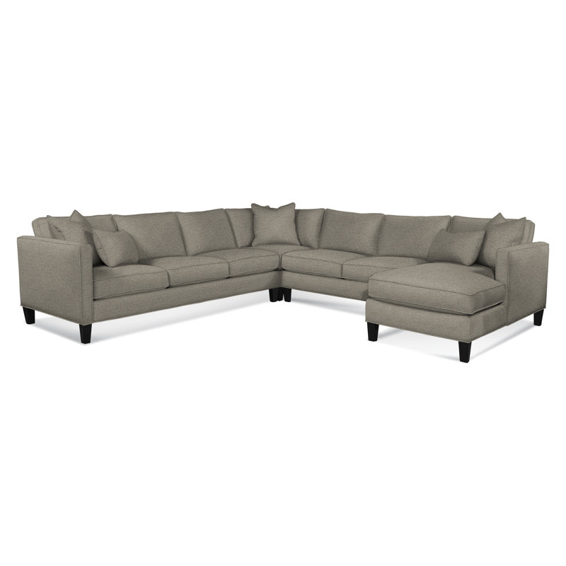 Sectional, Black, Right Hand Facing, Elite Ash; 0321-83