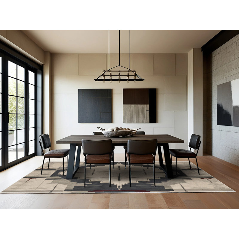 Medallion Mirage Rug, Rectangle 6' x 9'