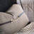 Equestrian Solid Colour Reversible Throw Pillow