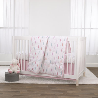 Doumet 3 - Piece Crib Bedding Set