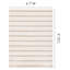 Tapis beige / crème en polypropylène tissé à la machine Wum-1217452380-1246346234